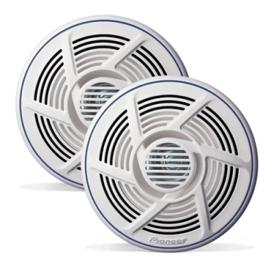 Image of Pioneer TS MR1600 16cm Dual Cone Marine Speakers (100W)