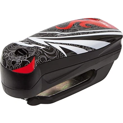 Image of ABUS brake disc lock Detecto 7000 RS1 motorbike with alarm flame black