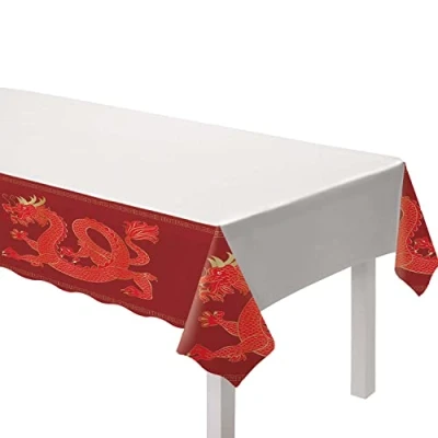 Image of Amscan 9913286 Cny Tablecover