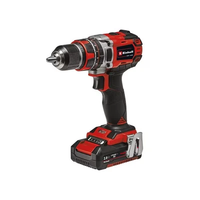 Image of Einhell Power X Change 50Nm Cordless Drill Driver With 2 Batteries And Charger 18V Brushless 3 in 1 Combi Drill, Hammer Screwdriver TP CD 18/50 Li i Impact Set