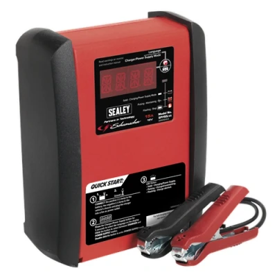 Image of Sealey Schumacher® Intelligent Speed Charge Battery Charger/Maintainer 15A 12V