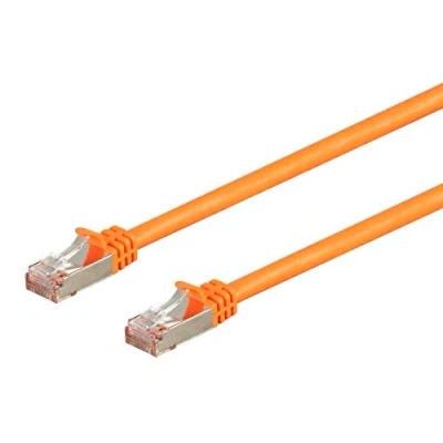 Image of Monoprice Cat7 Ethernet Patch Cable 3 Feet Blue Network Internet Cord Flexboot RJ45 Stranded 600Mhz S/FeetP CMX Pure Bare Copper Wire 26AWG Entegrade Series