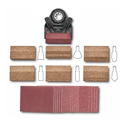 Image of FEIN 63810031010 SLP Profile Sanding Set, Multi Colour