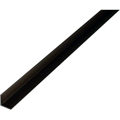 Image of Alberts 480011 Angle Profile Aluminium Anodised Bronze 1000 x 15 mm