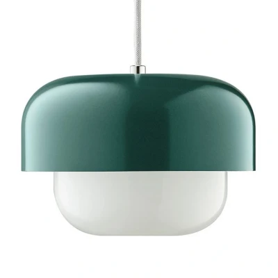 Image of Dyberg Larsen Haipot hanging light, dark green