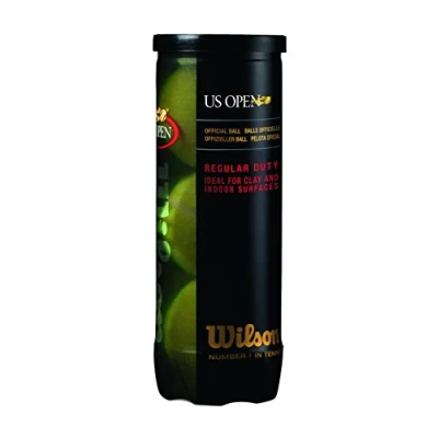 Image of Wilson US Open Normal Duty Tennis Balls Single Tin (3 Balls)