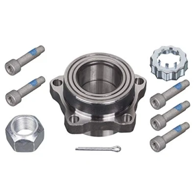 Image of 1370437, 1377907 Wheel Bearing kit FEBI BILSTEIN 45348 Front Axle with attachment material 78mm Angular Ball FORD: Transit Mk6 Van