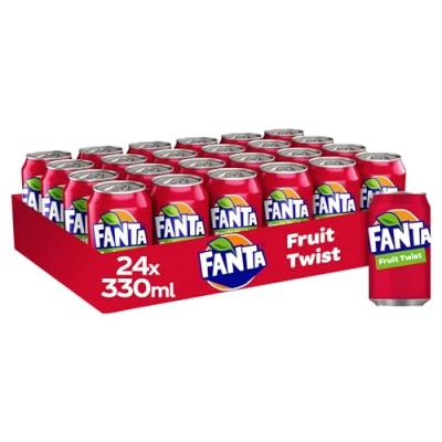 Image of Fanta Fruit Twist 24 x 330ml Cans, 5017726155605