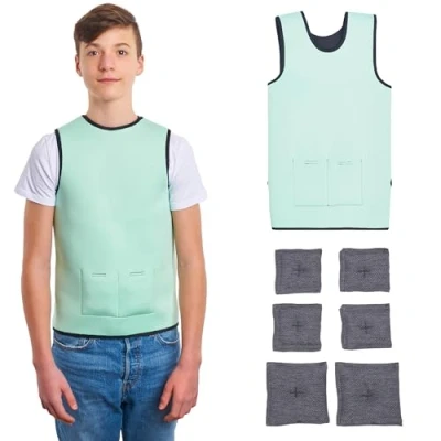Image of Weighted Vest for Kids Provide Deep Pressure Comfort ADHD Tools Autism Sensory Clothing Adjustable Compression Ensure a Secure Feeling