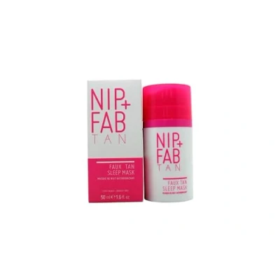 Image of Vegan Nip+Fab Tan Faux Sleep Mask 50ml, Pink