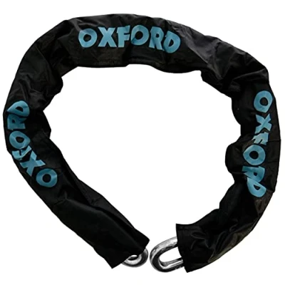 Image of Oxford OFN12 Nemesis Chain, Metal/Black/Blue, 1.2M, Set of 2 Pieces