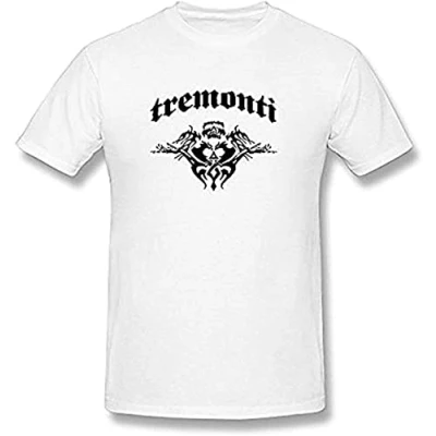 Image of Men&#039;s Tremonti Band Logo T Shirt White Size M