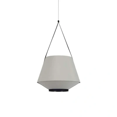 Image of Forestier Carrie S pendant light, olive green