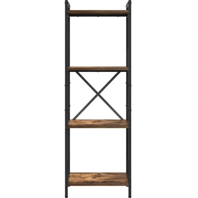 Image of vidaXL Bookcase Smoked oak 40 x 30 118 cm Wood