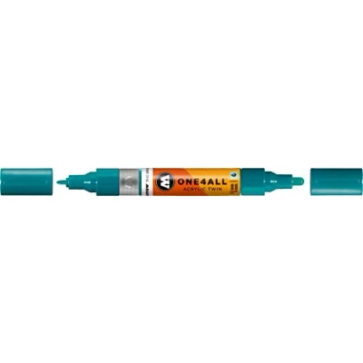 Image of Molotow One4All Acrylic Twin Marker 206 Lagoon Blue
