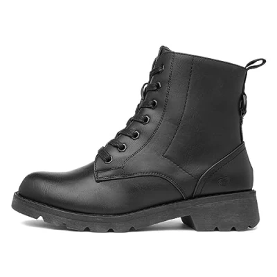 Image of Heavenly Feet Jackie Womens Black Ankle Boot Size 4 UK