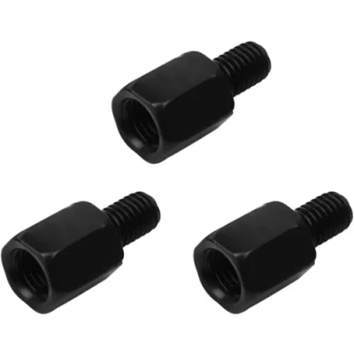 Image of Evermotor Motorcycle mirror adapter scooter rearview screws M10 RH thread to M8 LH thread/RH