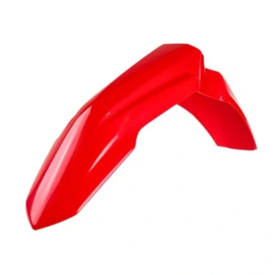Image of Polisport Honda Front Fender CRF 250 R 2022 2023 450 2021 23, Red Motocross4u