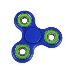 Image of Christmas Concepts® Exclusive Blue &amp; Green Fidget Hand Spinner Stress Reducer, Relief, Autism Spin Time 1 3 Minutes