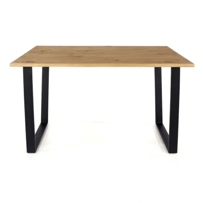 Image of Core Products Texas Rectangular Dining with Black Metal Legs TXTB2