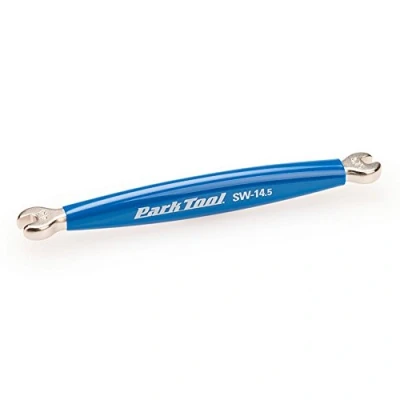 Image of Park Tool SW 14.5 Spoke Wrench Shimano Wheel Systems Tool, Blue, 4.3 mm/3.7 mm