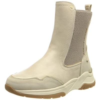 Image of MUSTANG Women&#039;s 1438 601 Booty, Ivory, 6 UK
