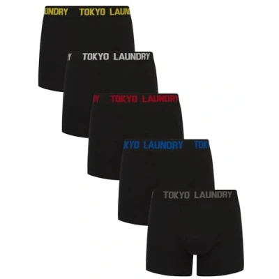 Image of Tokyo Laundry Men&#039;s (5 Pack) Stretch Cotton Boxer Shorts Set