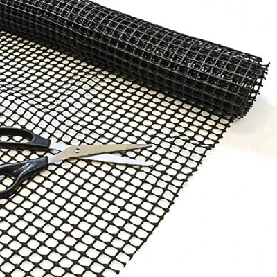 Image of Top Home Solutions Durable Non Slip Multi Purpose Mat Rug Gripper Floor Underlay Grip Dash 100 x 150cm (Black, 1)