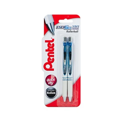 Image of Pentel Energel Ice Retractable Pack of 2 Color: Black