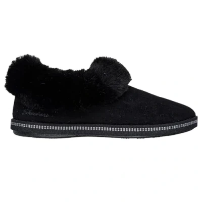 Image of Skechers Women&#039;s Cozy Campfire Winter Nights Slipper, Black, 7 UK