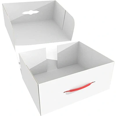 Image of Feldherr Storage Box FSLB150 white empty