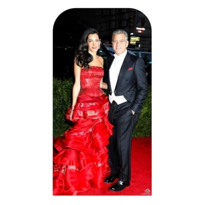 Image of George Clooney Stand In Lifesize Cardboard Cutout 181cm