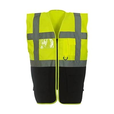 Image of Yoko Unisex Hi Vis Safety Vest Multicolour X Large