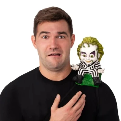 Image of Rubies Official Beetlejuice Shoulder Sitter, Fancy Dress Halloween Accessory
