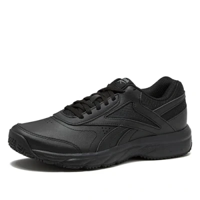 Image of Reebok Women&#039;s Work N Cushion 4.0 Sneakers, Black Cold Grey Black, 8 UK