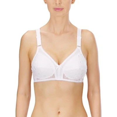 Image of Naturana Women&#039;s 5467 Wireless Bra, White (White), (Size:40C)