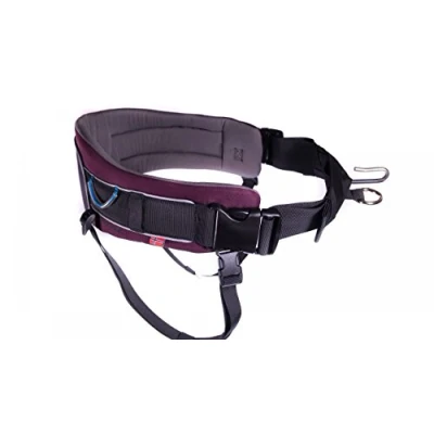 Image of Non stop Dogware Waist Belt, trekking belt for pulling a dog, running training dog and sport, Purple, Unisex