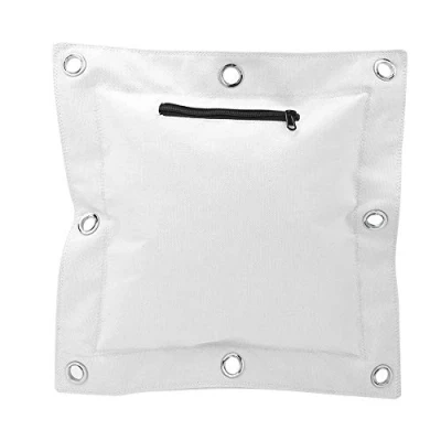 Image of Wing Chun Wall Target, Canvas Kung Fu Sand Bag Mounted Kick Boxing Striking Punch with Zipper(Unfilled)(L)