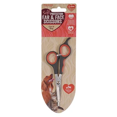 Image of Rosewood Soft Protection Ear &amp; Face Scissors for Dogs Cats