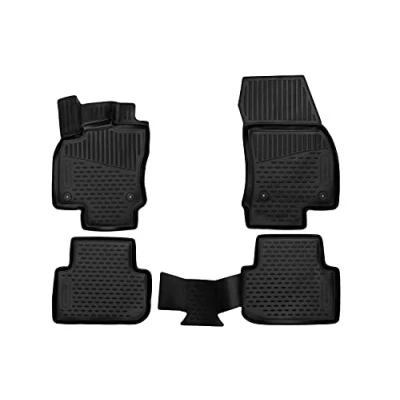 Image of Element Car Mats, Perfectly fitting rubber mats for VW Tiguan 2016 &gt; 5 door, 4 pieces