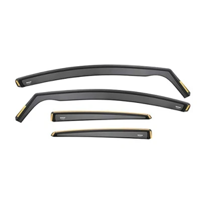 Image of ispeed Wind Deflectors FOR VW POLO mk4 5 doors 2002 2009 9N/9N3 4 pc Tinted