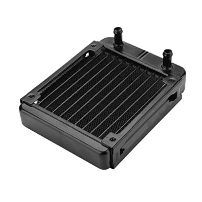 Image of ASHATA 120MM Computer CPU Water Cooling Radiator, 10 tubes Pure Aluminum Heat Exchanger, Liquid Thermal Radiation Radiator for Host