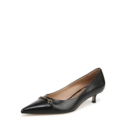 Image of Sam Edelman Heeled Dress Pumps Shoes for Women Kaya Medium Fit Black UK 8