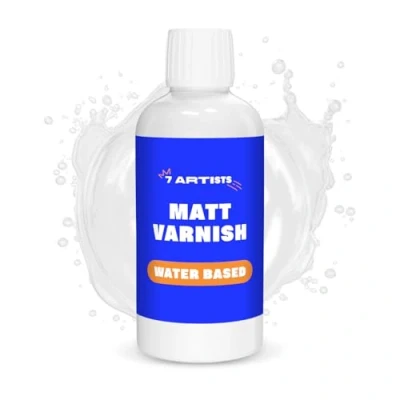 Image of Varnish for Acrylic Paint 250 ml Matt Clear Lacquer Stones