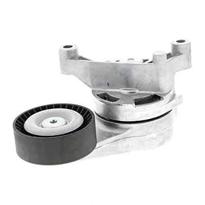 Image of 03G903315A, 3G903315A Tensioner Pulley VAICO V10 1810 Original Quality VOLKSWAGEN: Passat B6 Variant, Golf 5, Caddy 3, AUDI: A3 Sportback