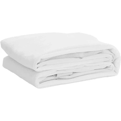 Image of vidaXL Mattress Protector White 140x190 cm Waterproof