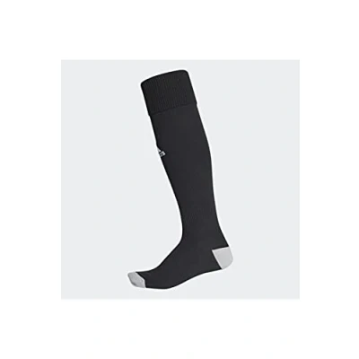 Image of adidas Unisex Milano Adult Socks, Black/White, 8.5 10 UK