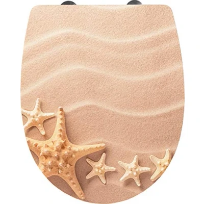 Image of Cornat KSDSC151 Sand 3D Thermoplastic Toilet Seat