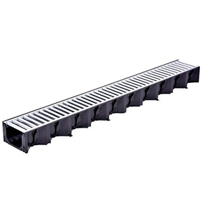 Image of ACO HexDrain Channel with Galvanised Steel Grating 1m