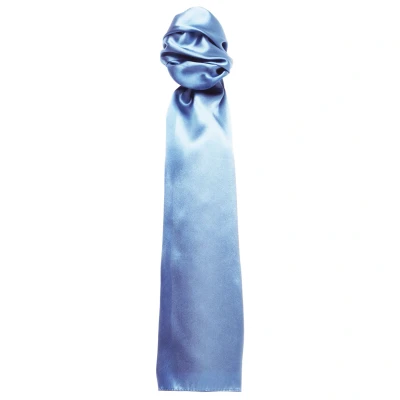 Image of Premier Scarf Ladies/Womens Plain Business (Mid Blue) One Size